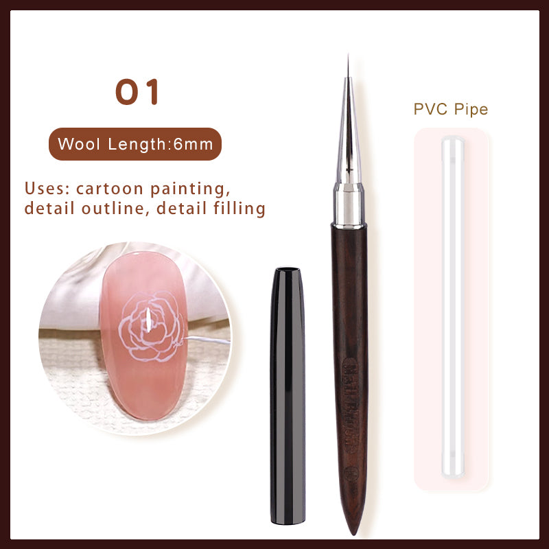 Versatile Rosewood Nail Brush