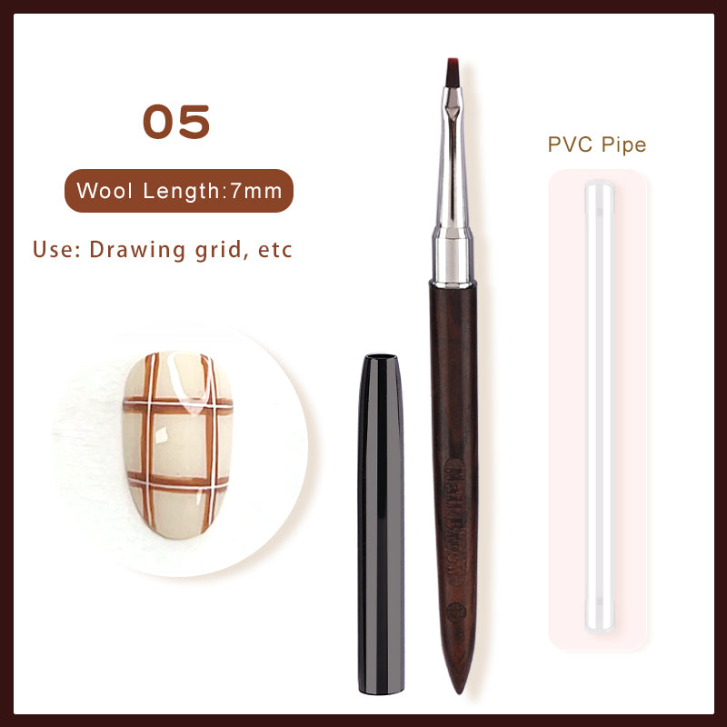 Versatile Rosewood Nail Brush