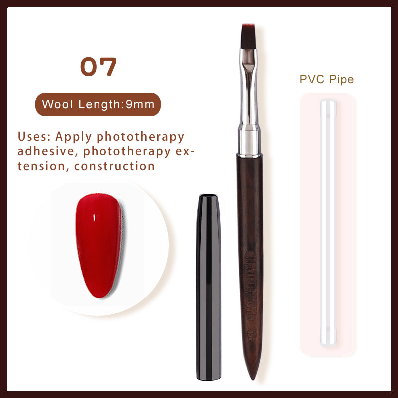 Versatile Rosewood Nail Brush