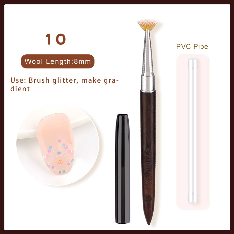 Versatile Rosewood Nail Brush