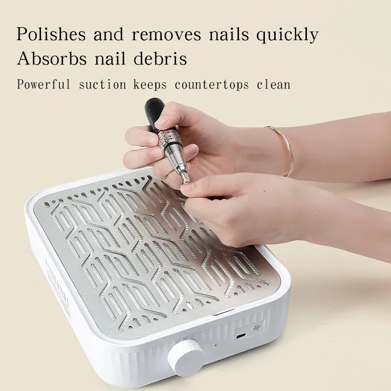 Rechargeable Nail Dust Collector - D10