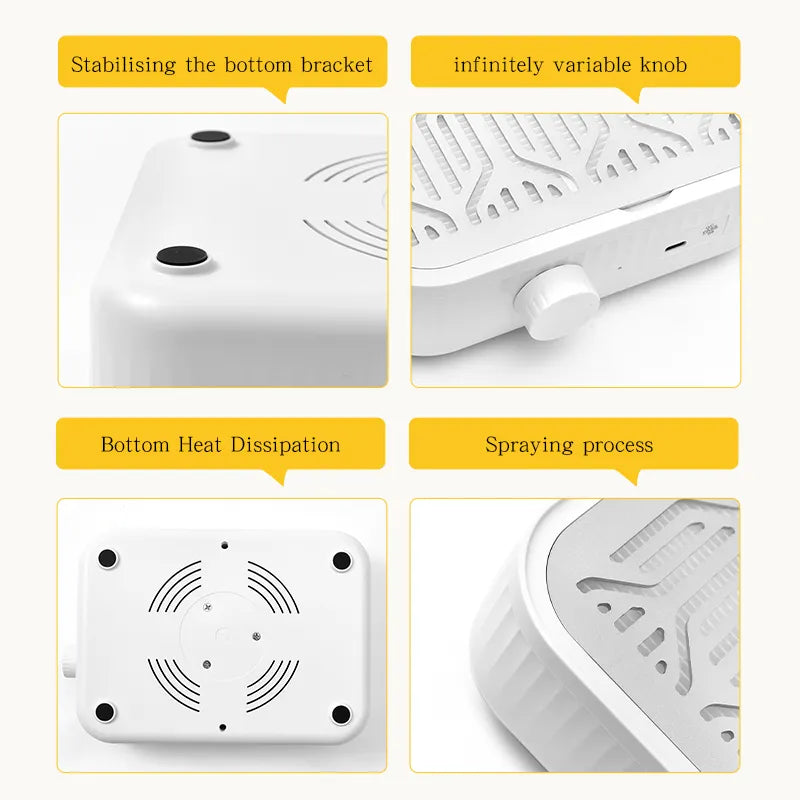 Rechargeable Nail Dust Collector - D10