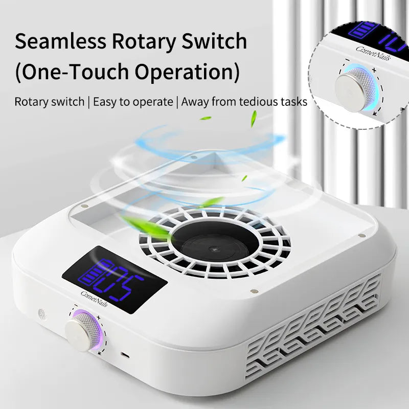 Rechargeable Nail Dust Collector - D20