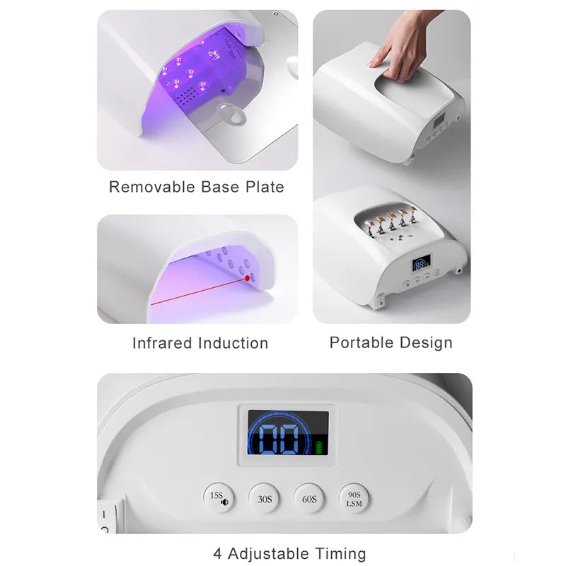 Cordless UV/LED Lamp - H80