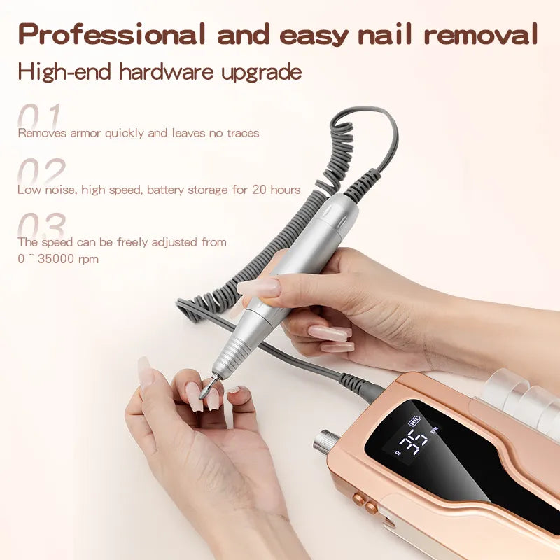 Rechargeable Nail Drill - P40