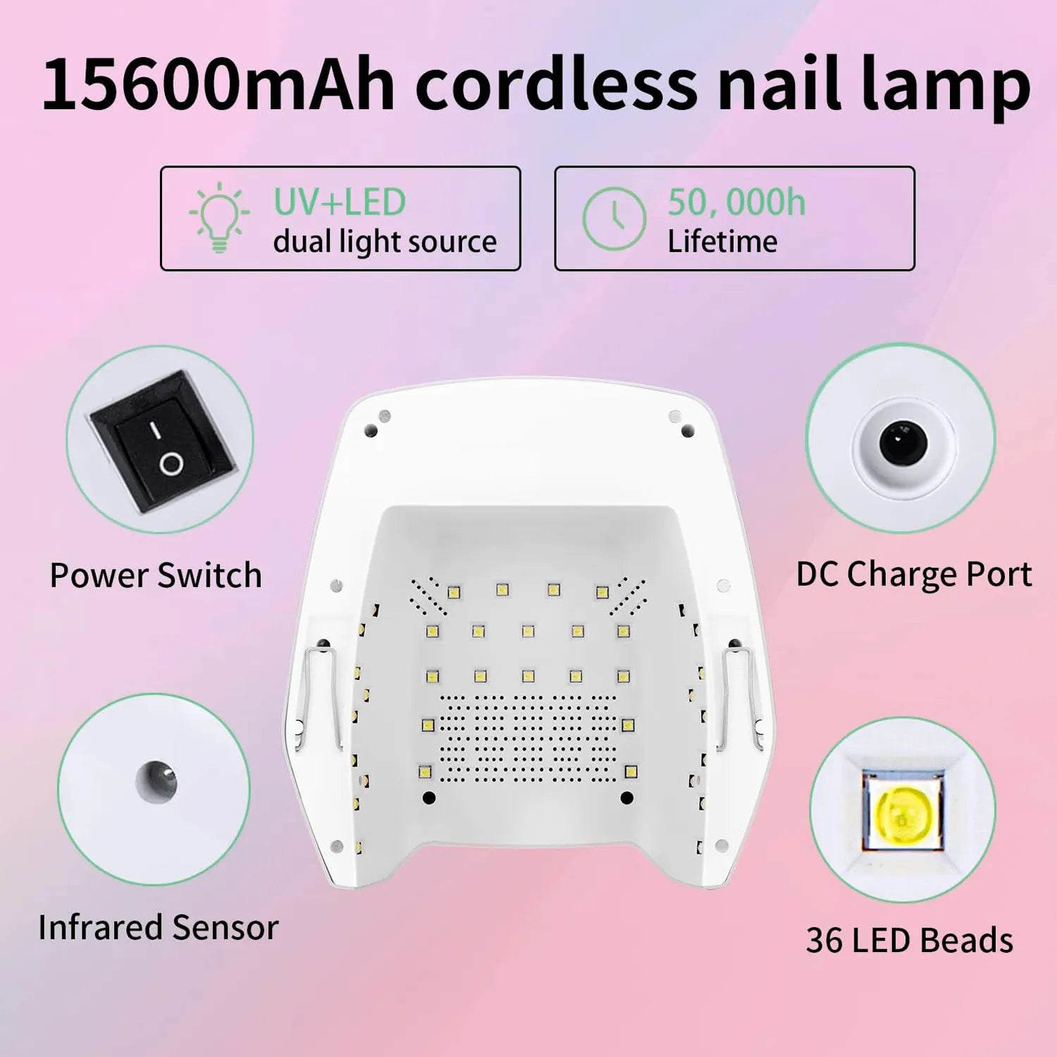 Cordless UV/LED Lamp - S90