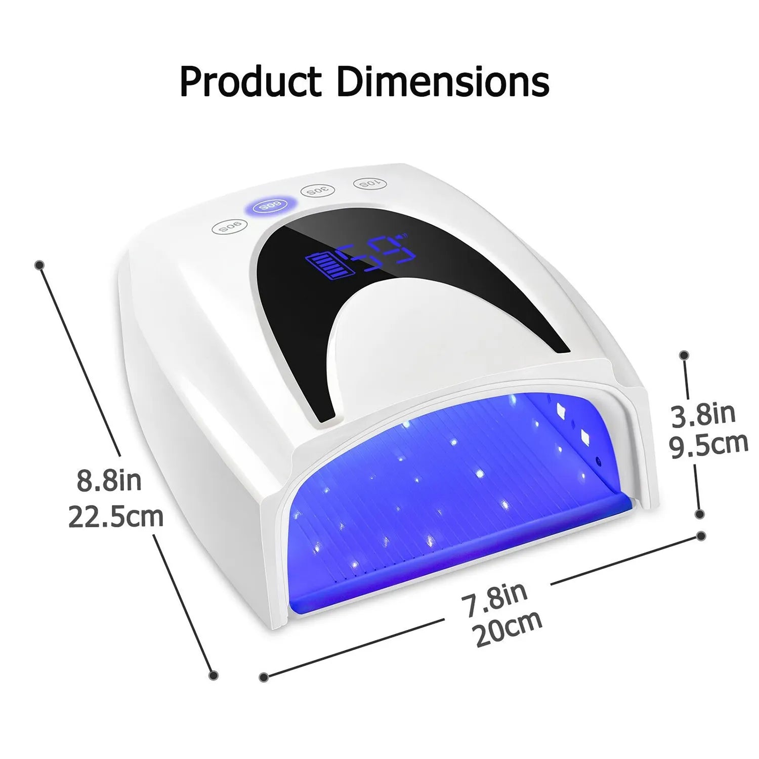 Cordless UV/LED Lamp - X10