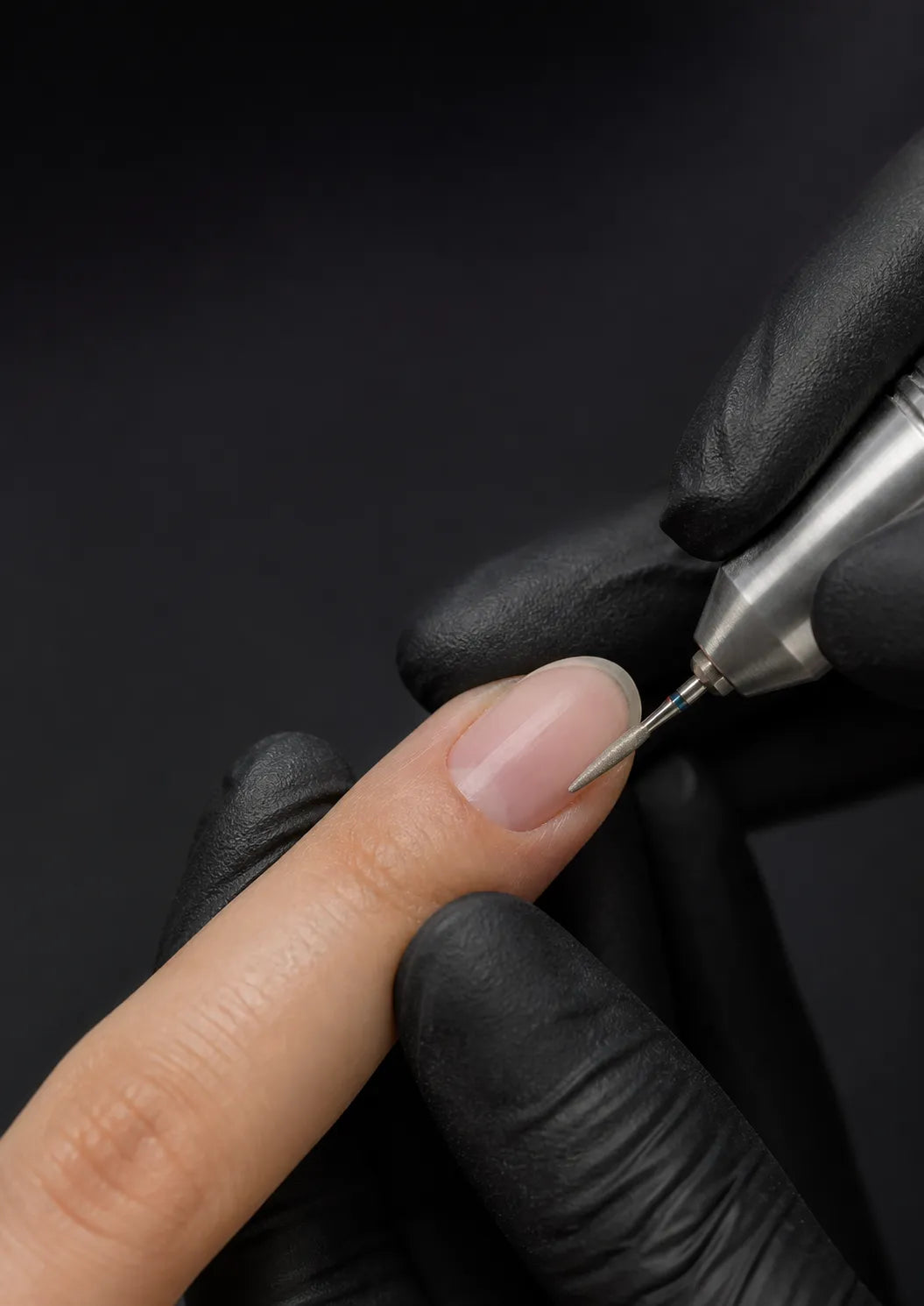 Professional electric nail drill used for precision manicure filing