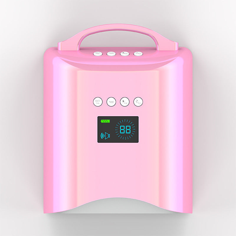 Wellstry H42 Dual Zones Sensor UV/LED Nail Art Lamp Fast Cure High Quality 36 LED Beads Cordless Rechargeable Professional