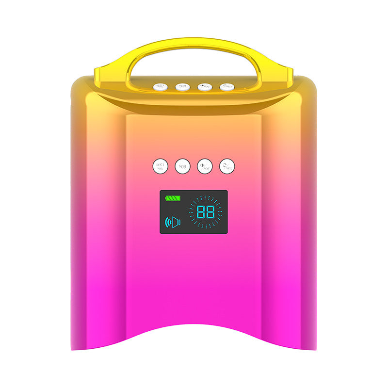 Wellstry H42 Dual Zones Sensor UV/LED Nail Art Lamp Fast Cure High Quality 36 LED Beads Cordless Rechargeable Professional