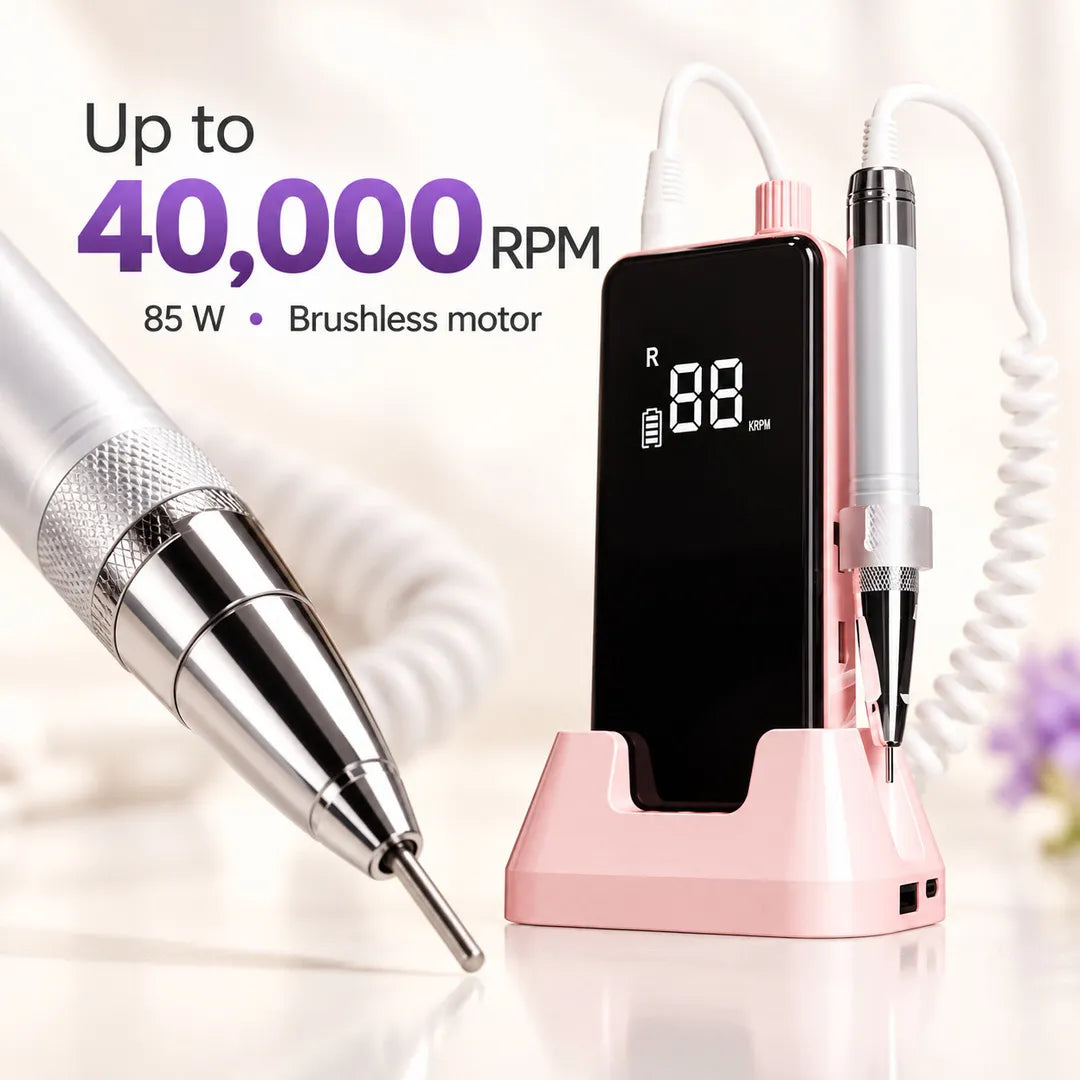 810 nail drill with 85W brushless motor and speed up to 40000 RPM