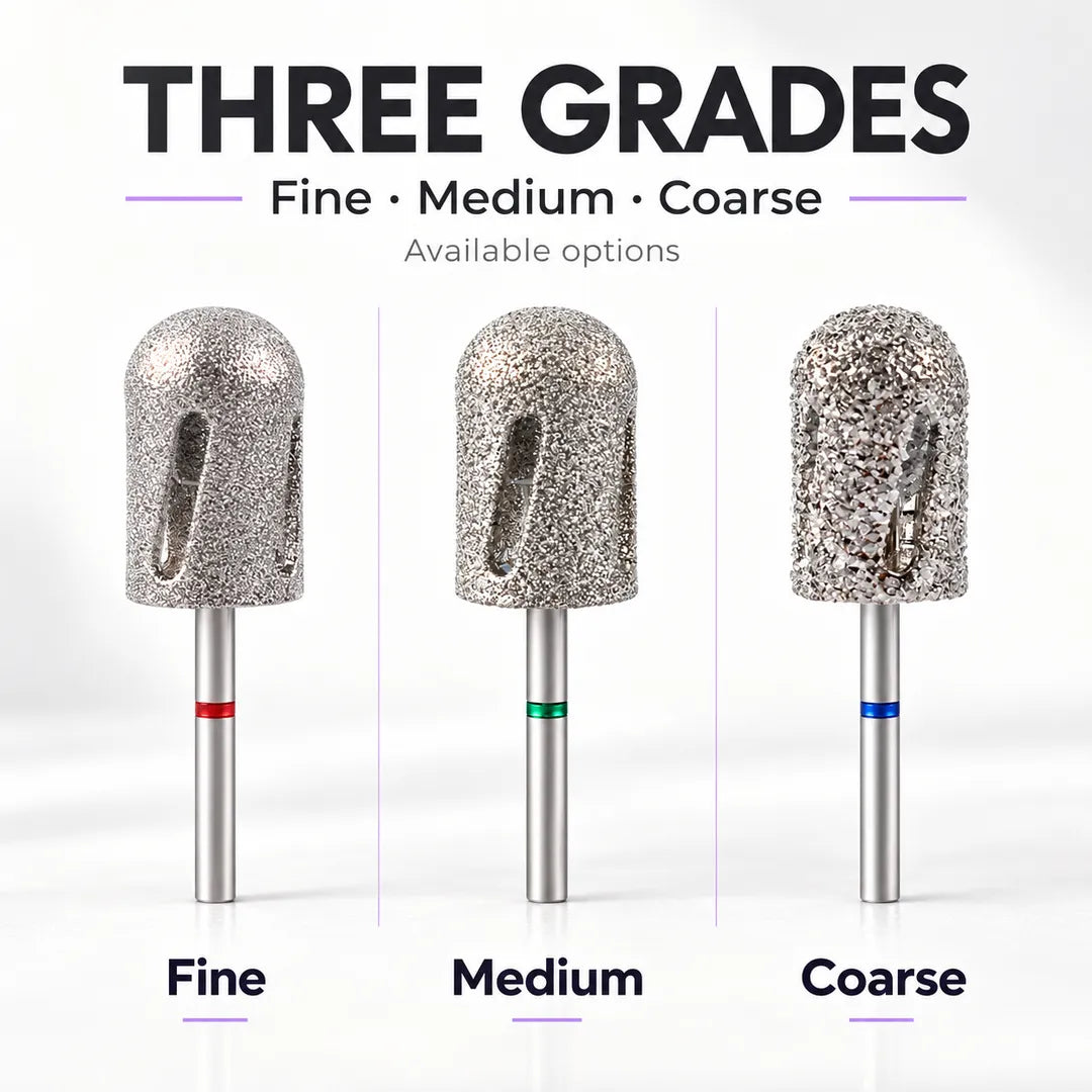 Wellstry A1 foot care bit available in fine medium and coarse grades