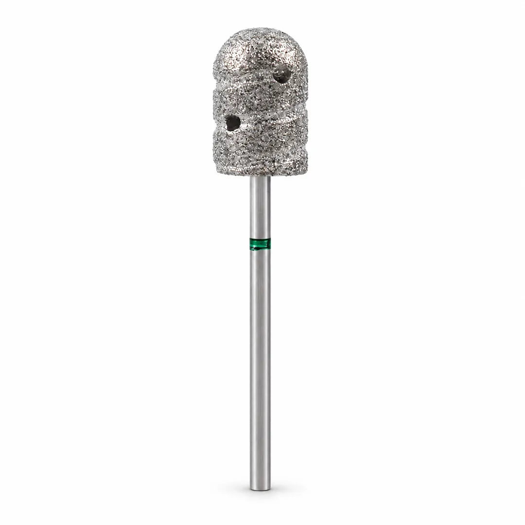 Wellstry B2 stainless steel pedicure nail drill bit on a white background