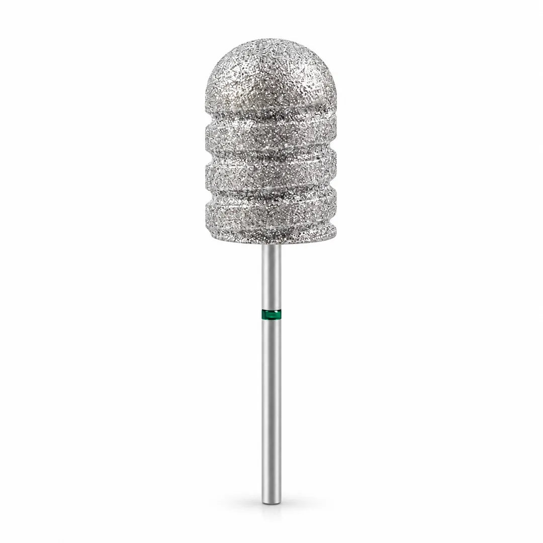 Wellstry B3 stainless steel pedicure nail drill bit on a white background