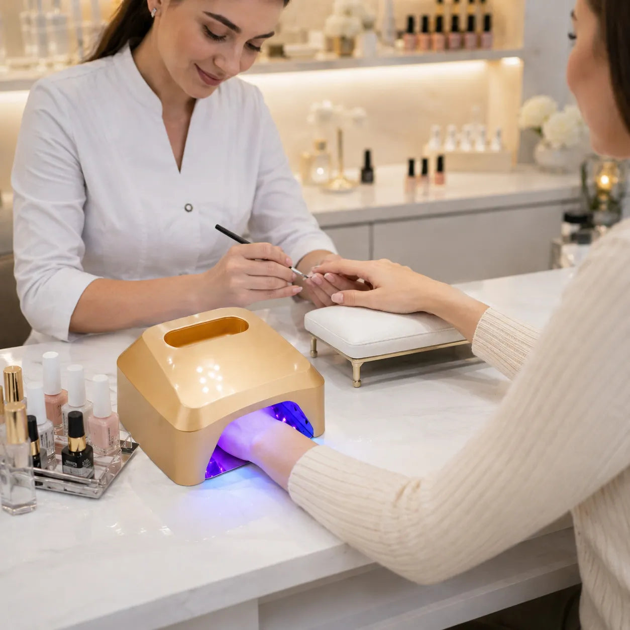 Wellstry max 1 cordless nail lamp salon use
