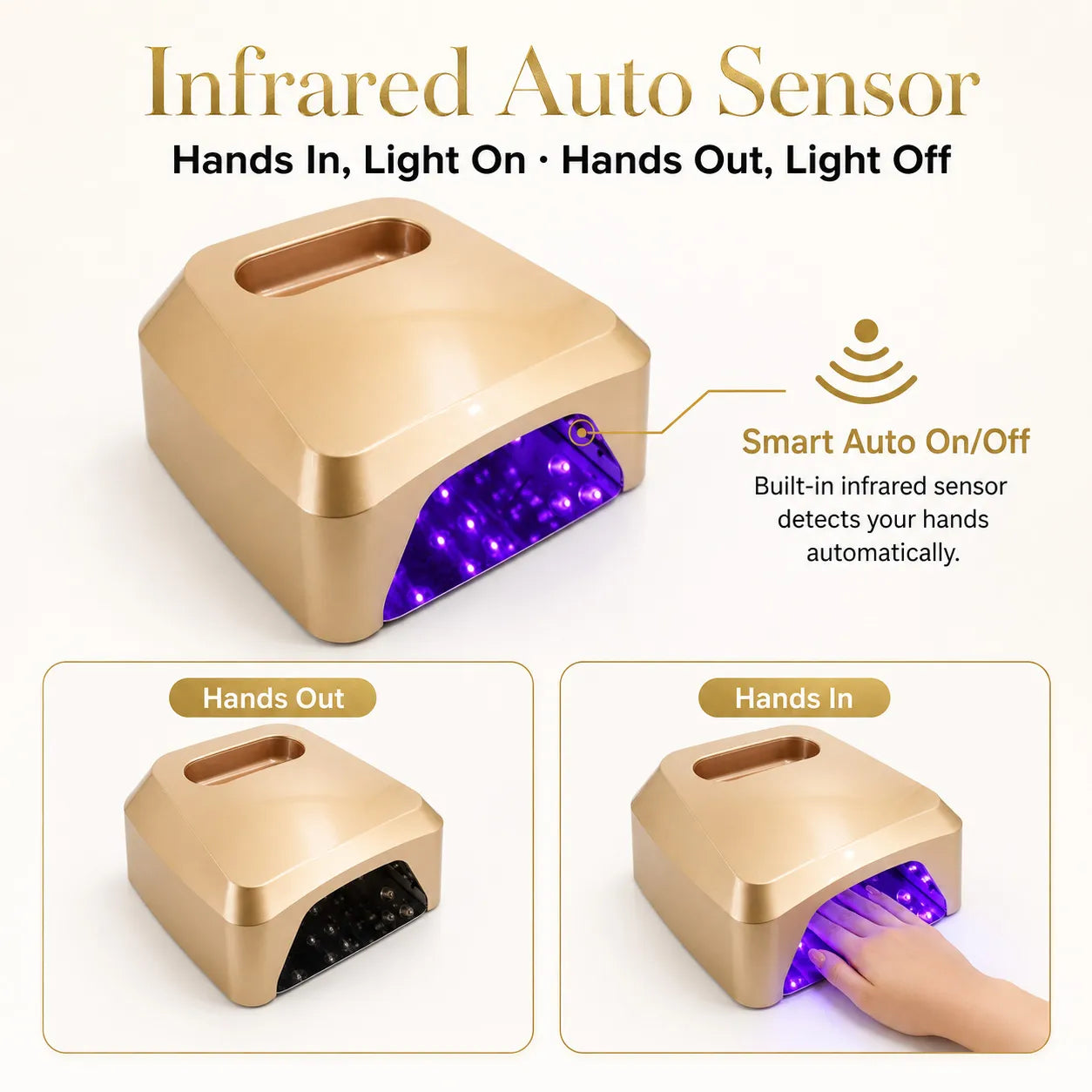 Wellstry max 1 infrared auto sensor nail lamp