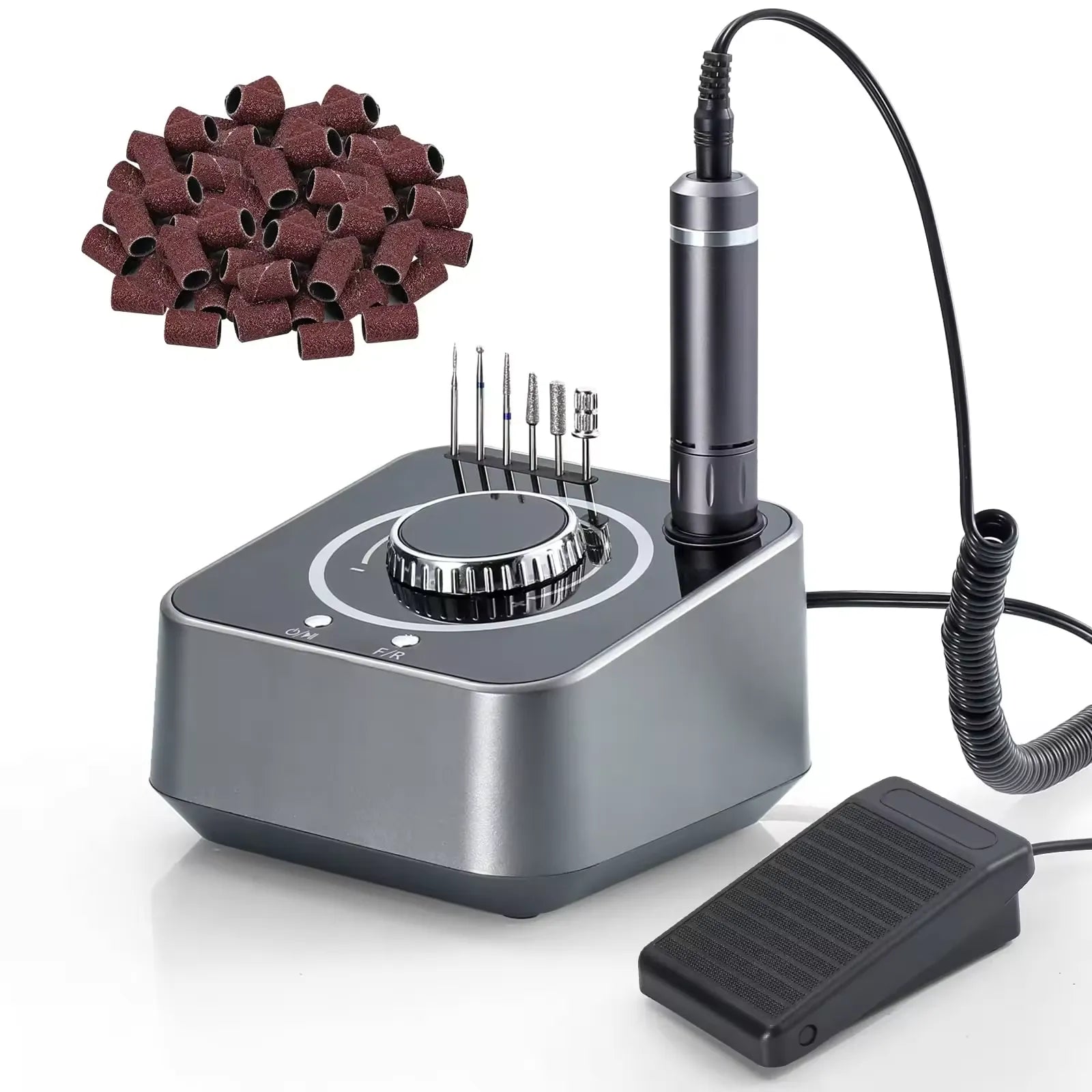 Wellstry UV-601 48W Plug-In Nail Drill - 40,000 RPM - product detail view 1