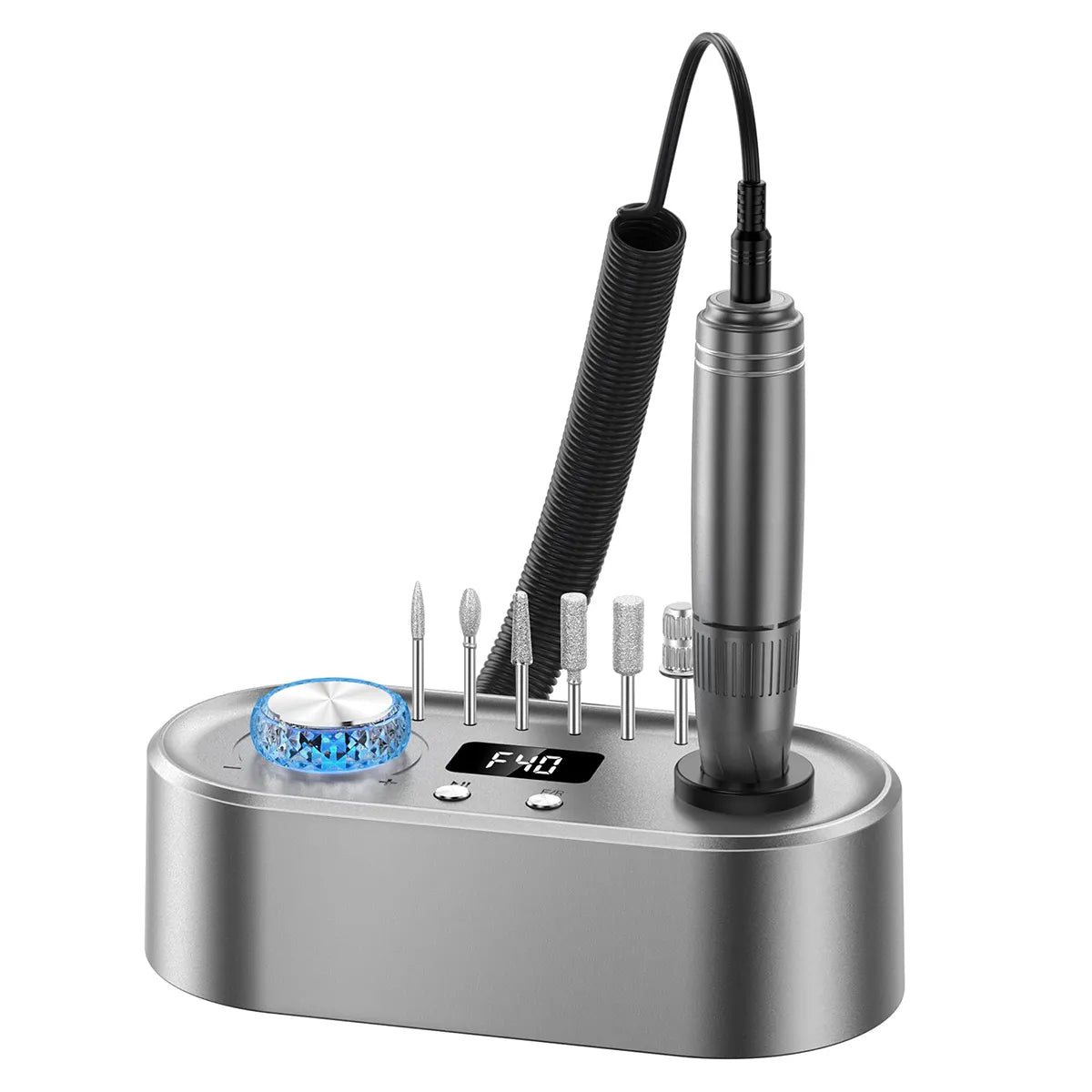 Wellstry UV-701 24W Plug-In Nail Drill - 40,000 RPM - product detail view 7
