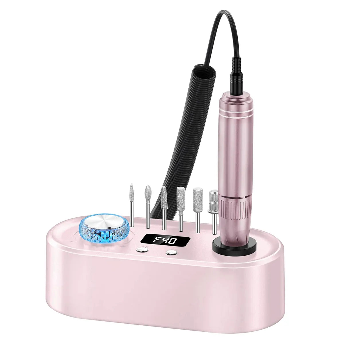 Wellstry UV-701 24W Plug-In Nail Drill - 40,000 RPM - product detail view 8