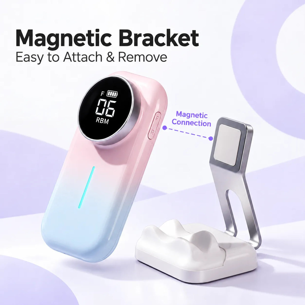 UV-805 nail drill removable magnetic bracket and handpiece stand