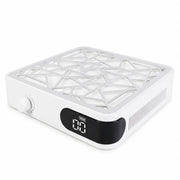 Wellstry X10 48W cordless nail dust collector on a pure white background