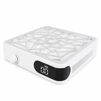 Wellstry X10 48W cordless nail dust collector on a pure white background