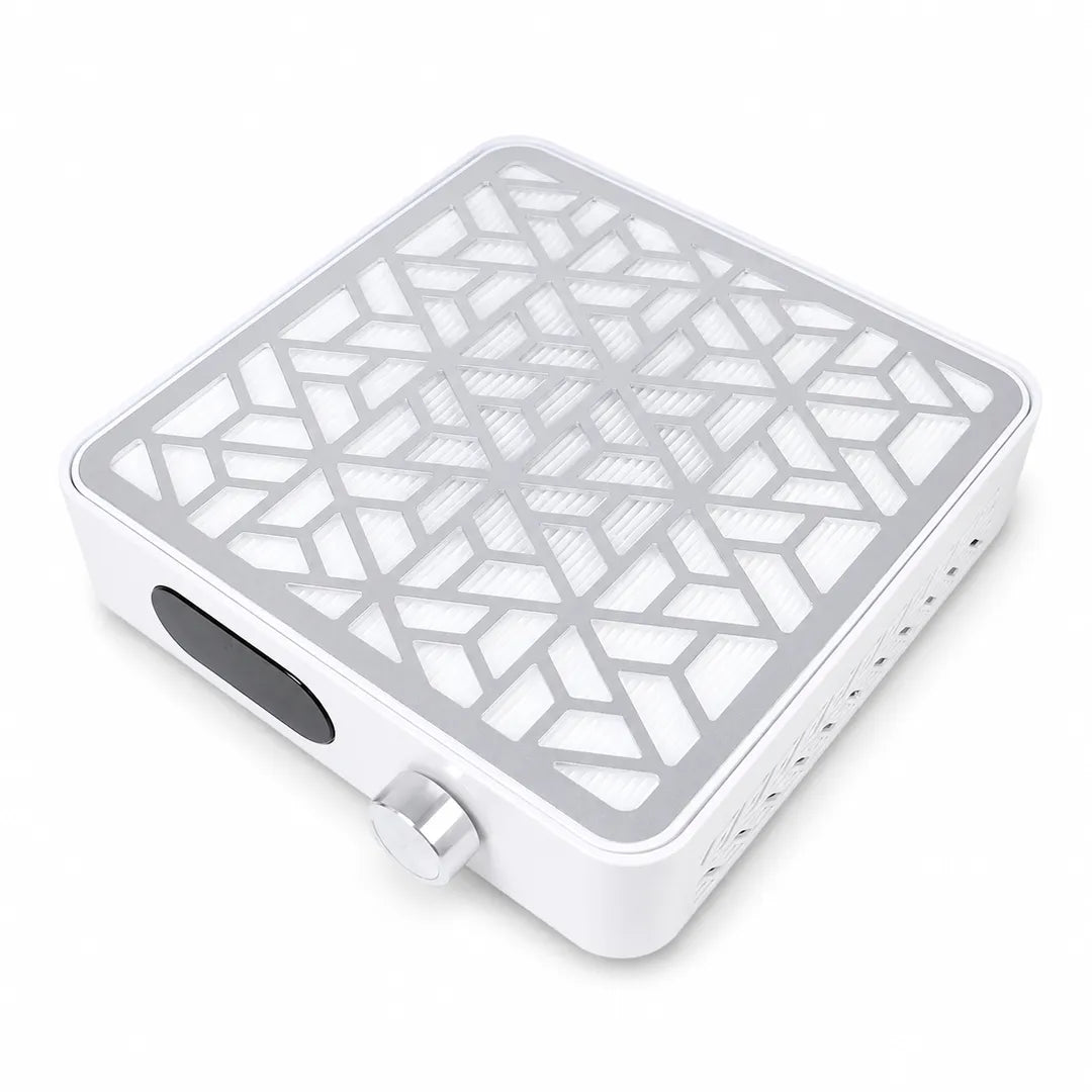 Wellstry X15 cordless nail dust collector on a pure white background