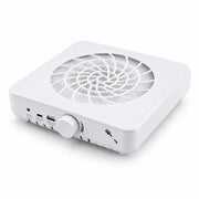 Wellstry X80 48W plug-in nail dust collector on a white background